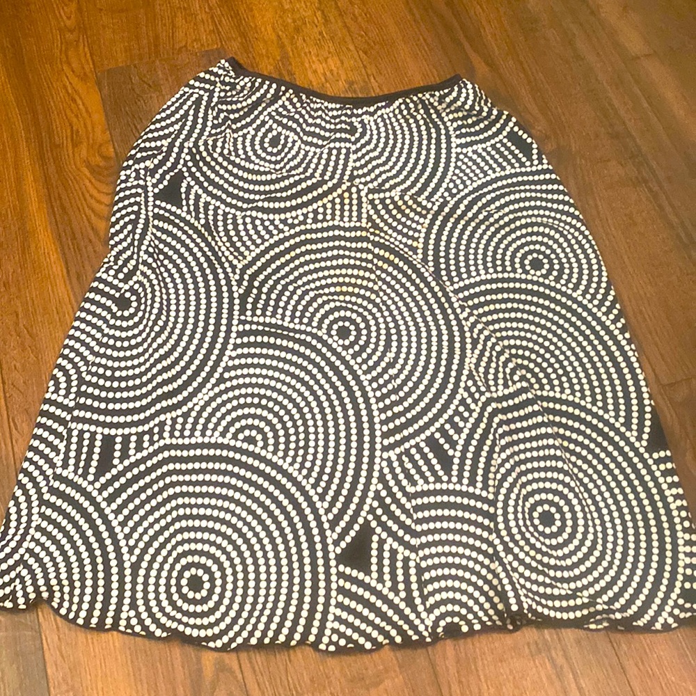 Black and white cover up by wrapper